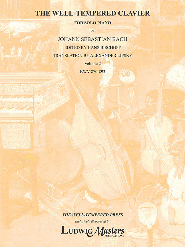 Well-Tempered Clavier, Volume II (BWV 870-893) Cover Image