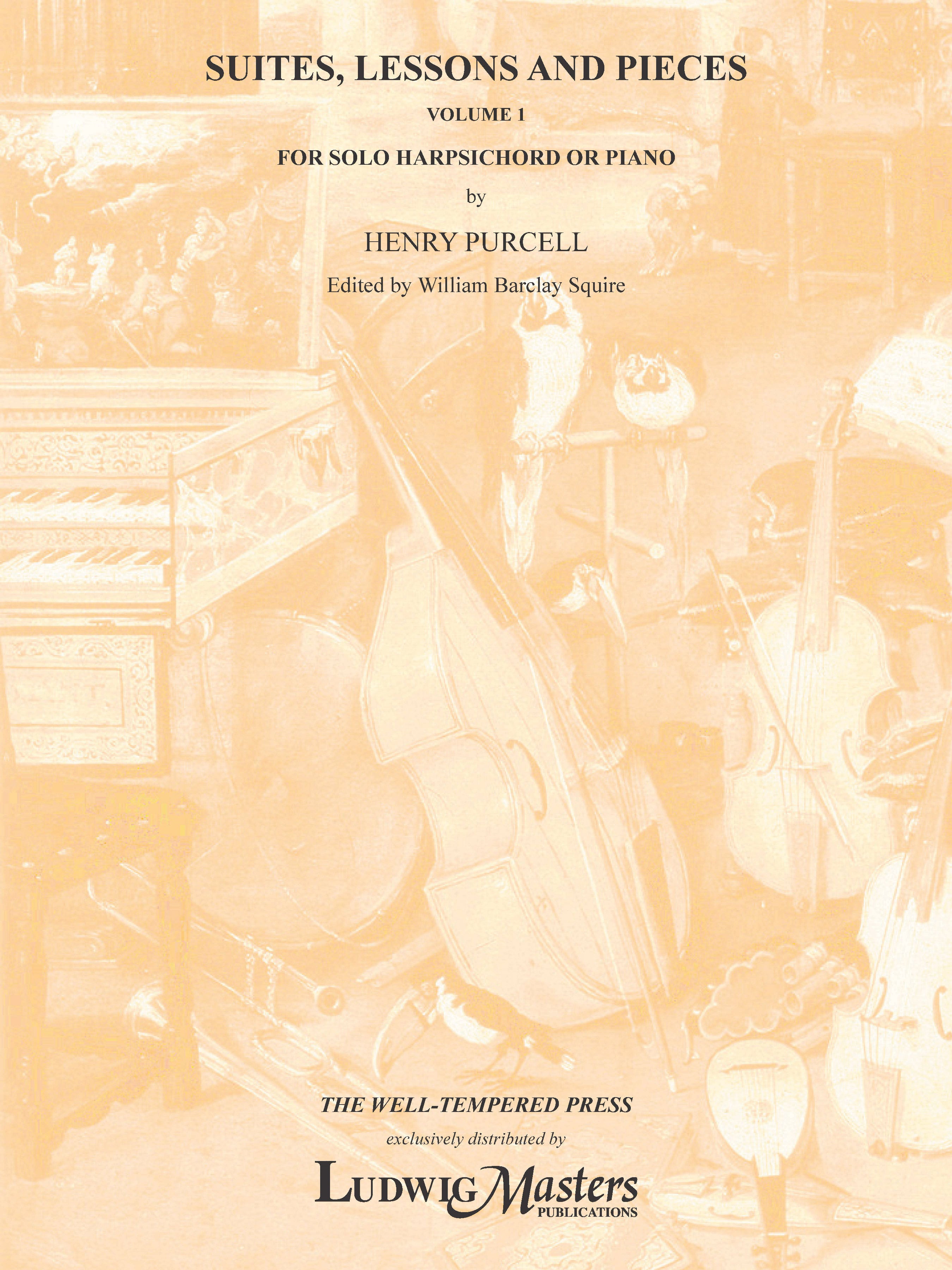 Suites, Lessons & Pieces for the Harpsichord, Vol. 1 Cover Image