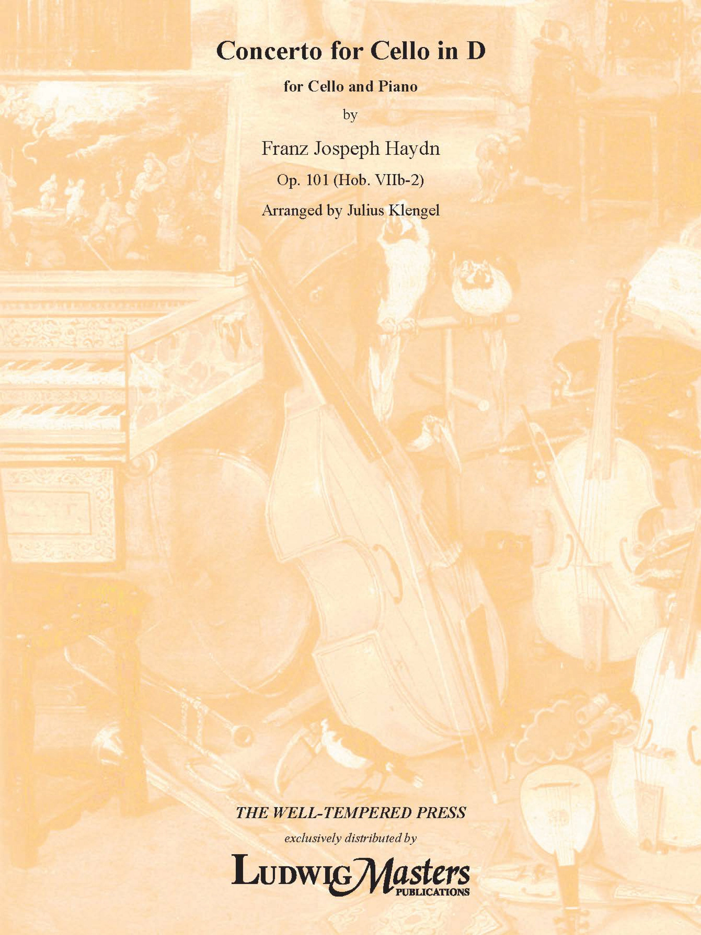 Concerto for Cello No. 2 in D, Op. 101 (Hob.VIIb:2) Cover Image