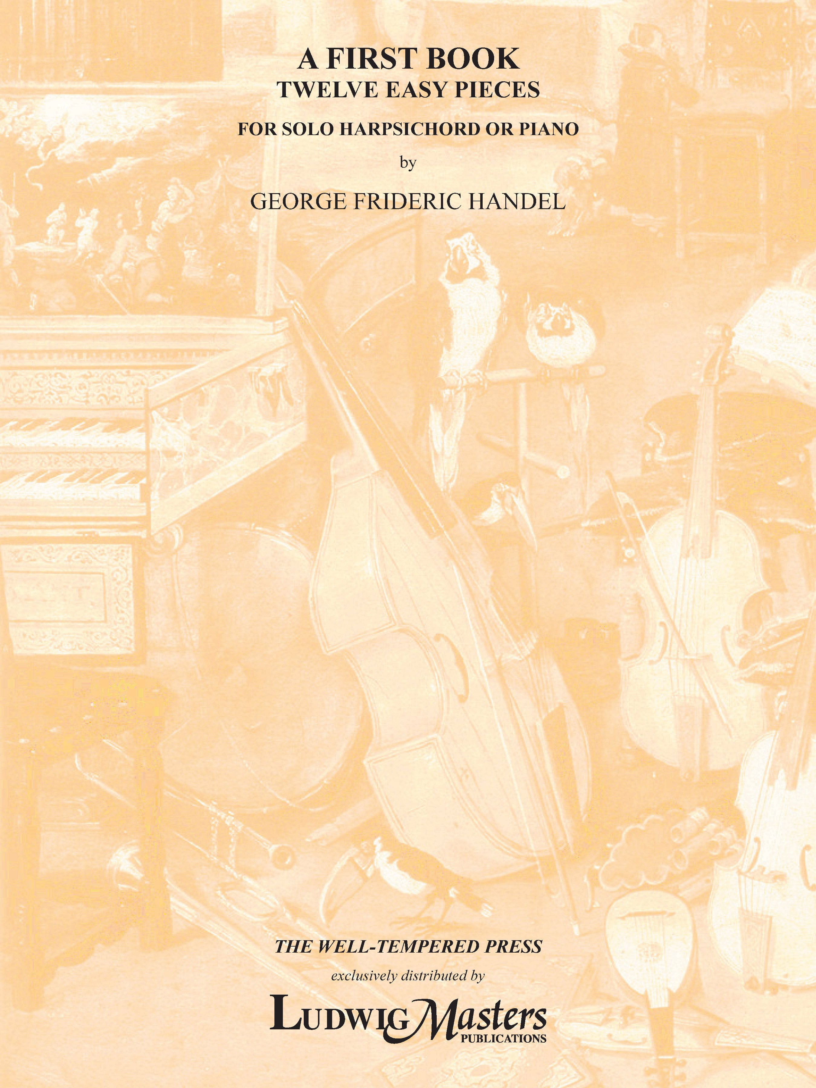 A First Book: 12 Easy Pieces for Keyboard Cover Image