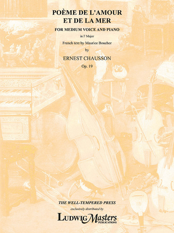 Poeme de l'Amour et de la Mer, Op. 19 (medium voice; F) Cover Image