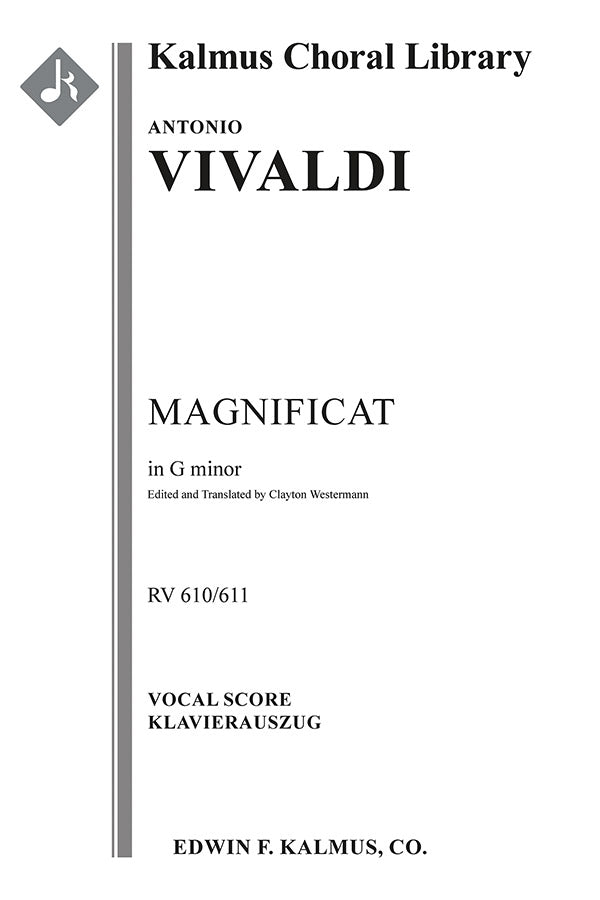 Magnificat in G minor, RV 610/611 Cover Image