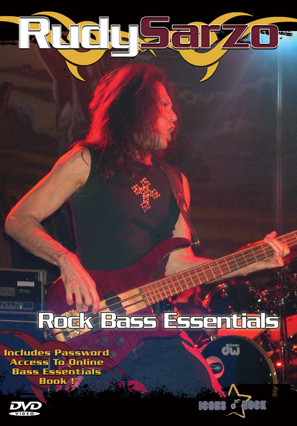 Rudy Sarzo: Rock Bass Essentials Cover Image
