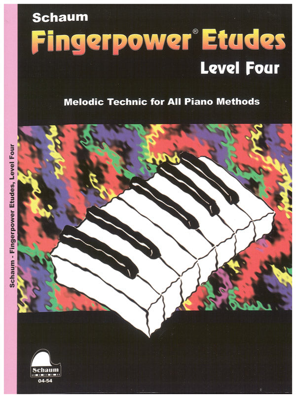 Fingerpower® Etudes, Level 4 Cover Image
