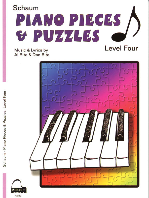 Piano Pieces & Puzzles, Level 4 Cover Image