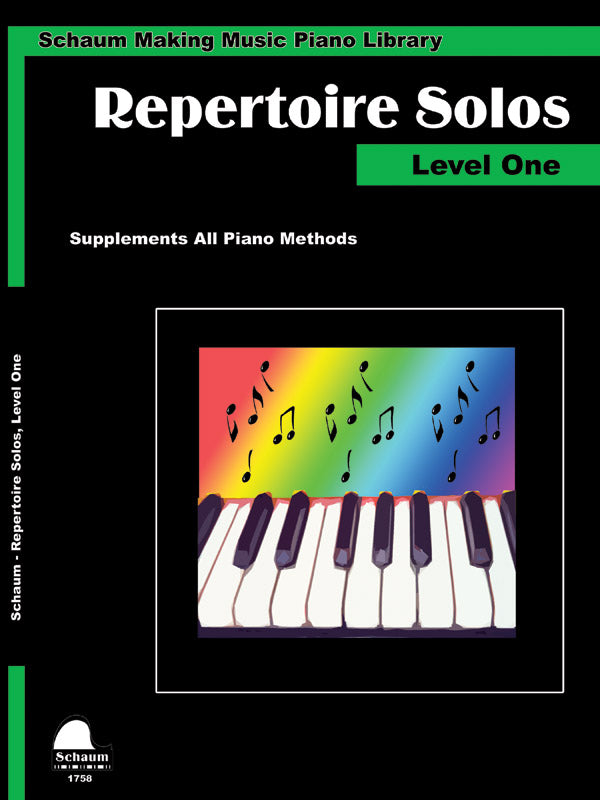 Making Music Piano Library: Repertoire Solos, Level One Cover Image