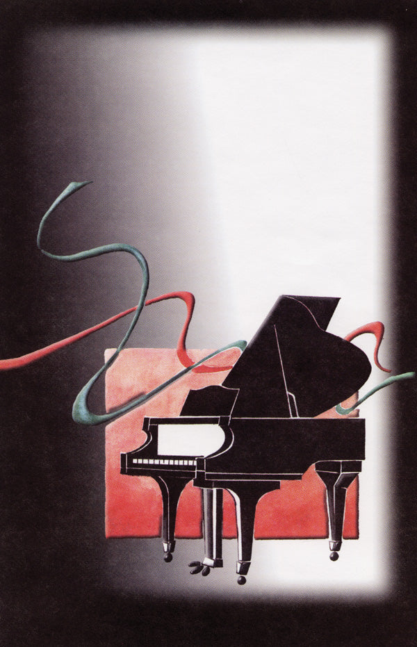 Schaum Recital Programs (Blank) #18: Piano with Ribbons Cover Image