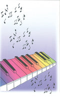 Schaum Recital Programs (Blank) #66: Rainbow Keyboard Cover Image