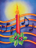 Greeting Cards: Christmas Candle (Pack of 12) Cover Image