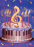 Greeting Cards: Keyboard Cake (Pack of 12) Cover Image