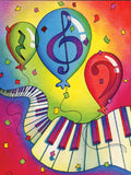 Greeting Cards: Piano Party (Pack of 12) Cover Image