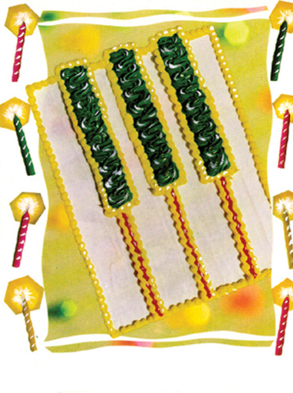 Greeting Cards: Piano Cake (Pack of 12) Cover Image