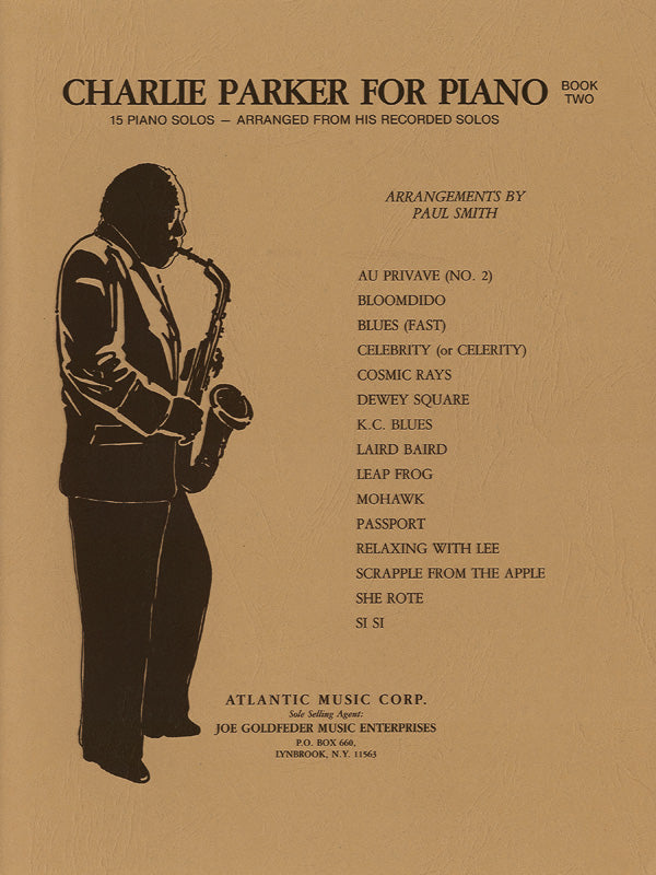 Charlie Parker for Piano, Book 2 Cover Image