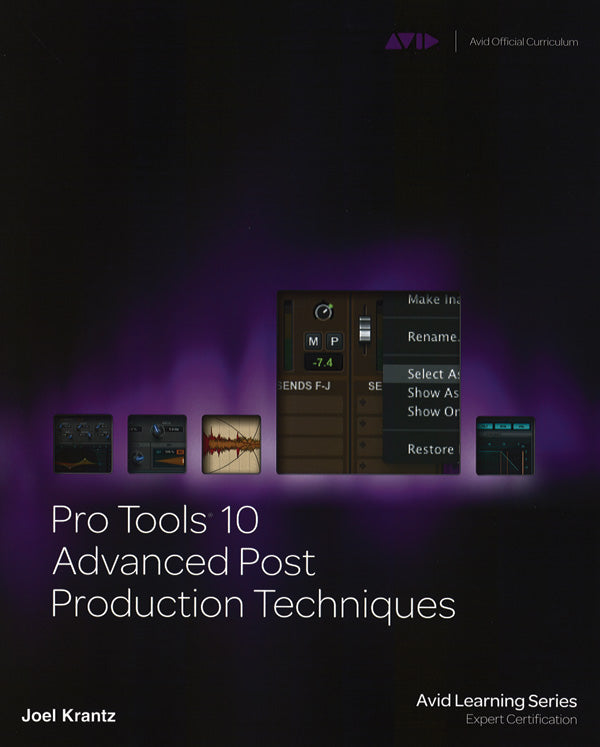 Pro Tools 10 Advanced Post Production Techniques Cover Image