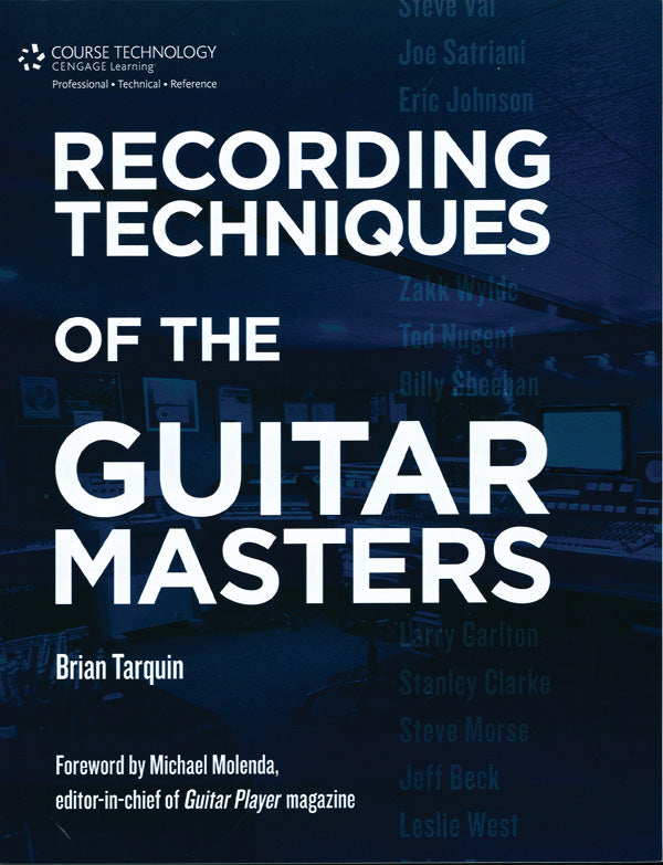 Recording Techniques of the Guitar Masters Cover Image