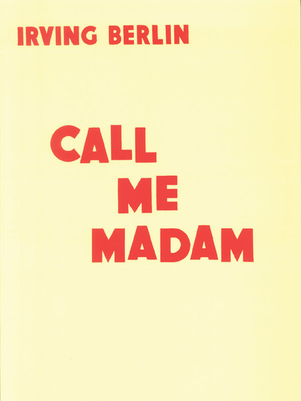 Call Me Madam Cover Image