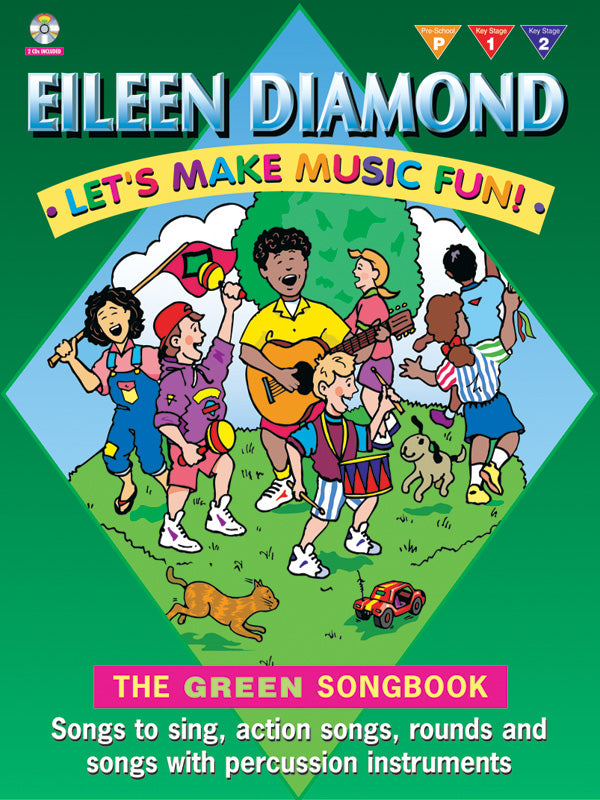Let's Make Music Fun! Green Book Cover Image