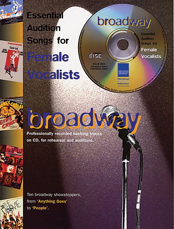 Essential Audition Songs for Female Vocalists: Broadway Cover Image