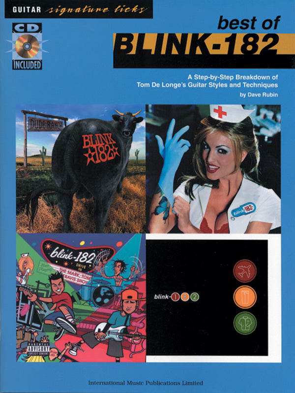 Blink-182: Best of Signature Licks Cover Image