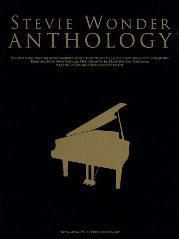 Stevie Wonder Anthology Cover Image