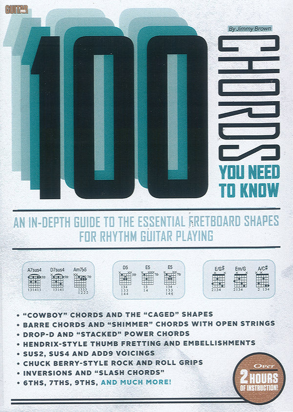 Guitar World: 100 Chords You Need to Know Cover Image