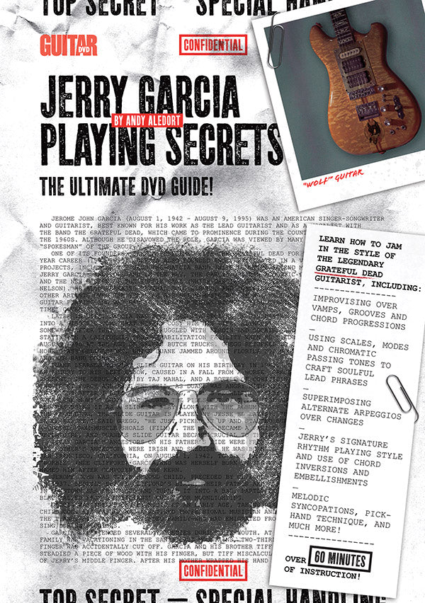 Guitar World: Jerry Garcia Playing Secrets Cover Image