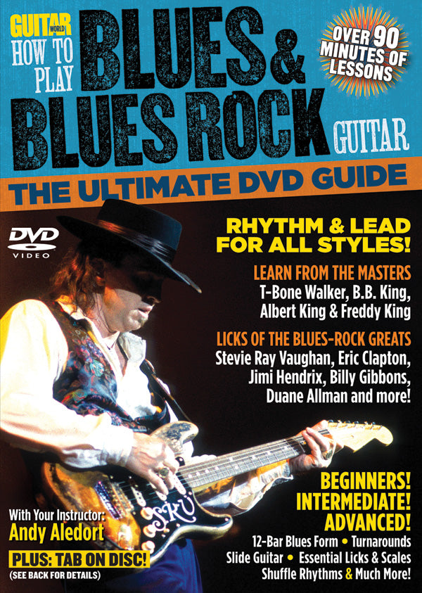 Guitar World: How to Play Blues & Blues Rock Guitar Cover Image