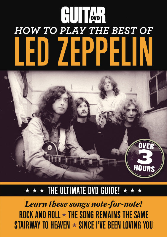 Guitar World: How to Play the Best of Led Zeppelin Cover Image