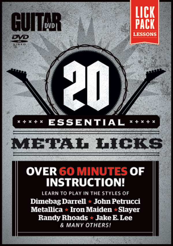 Guitar World: 20 Essential Metal Licks Cover Image