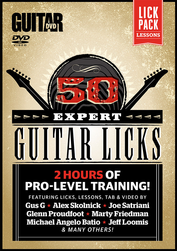 Guitar World: 50 Expert Guitar Licks Cover Image