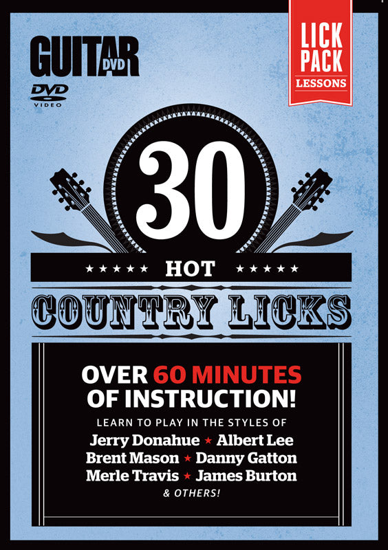 Guitar World: 30 Hot Country Licks Cover Image