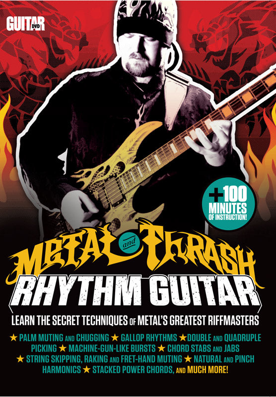 Guitar World: Metal and Thrash Rhythm Guitar Cover Image