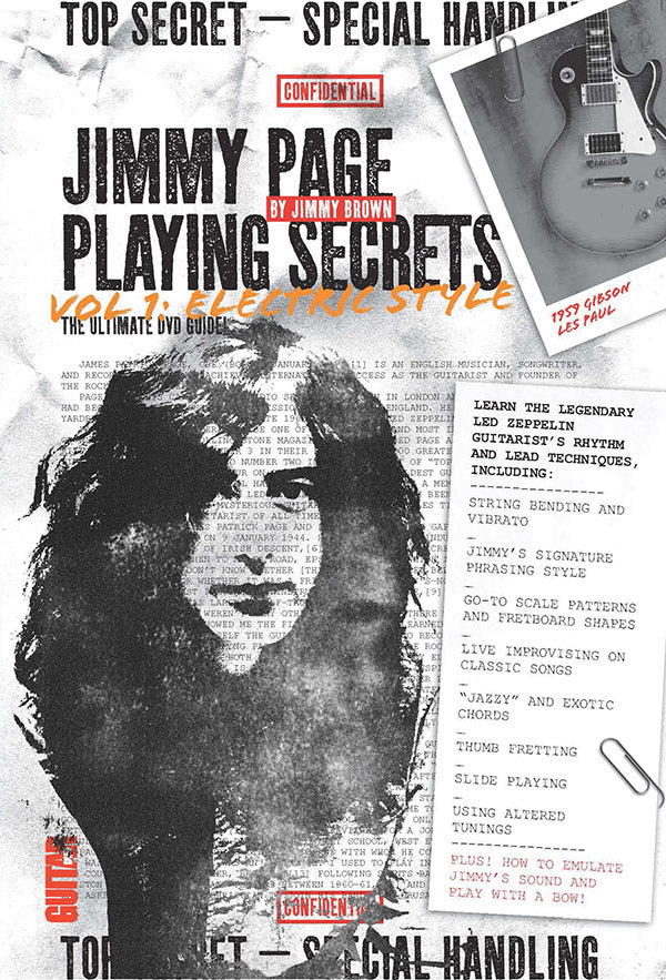 Guitar World: Jimmy Page Playing Secrets Cover Image