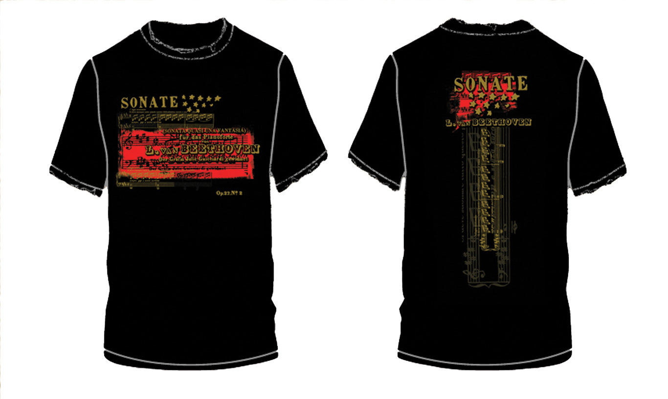 Beethoven Sonate Opus 27, No. 2 T-Shirt (Large) Cover Image