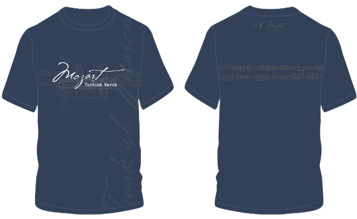 Mozart Turkish March T-Shirt (Medium) Cover Image