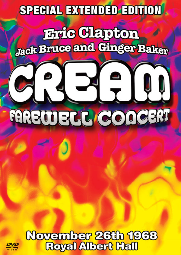 Cream: Farewell Concert Cover Image