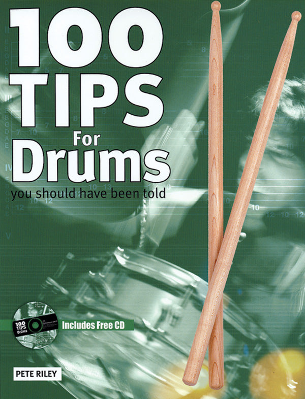 100 Tips for Drums Cover Image
