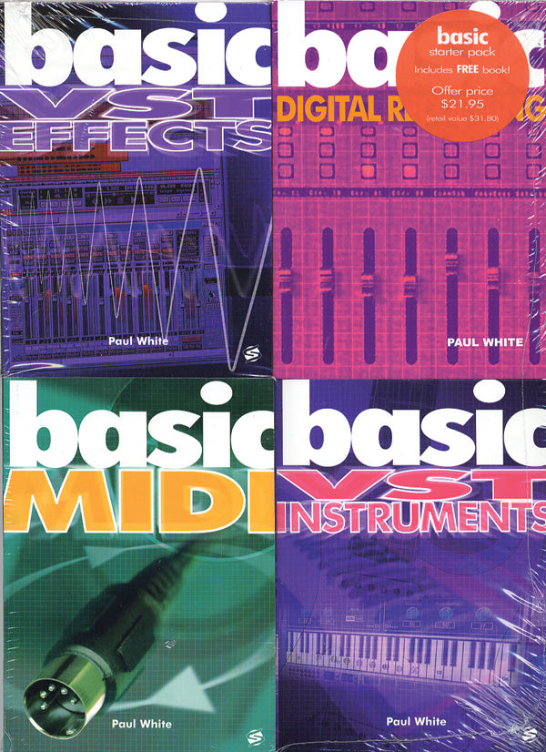 Basics 4-Pack: Computer Recording Basics Cover Image