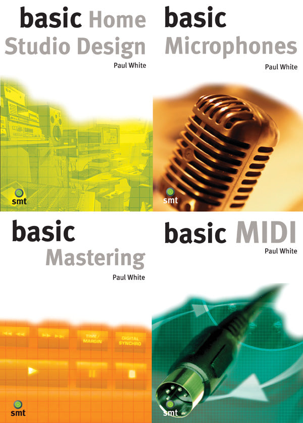 Basics 4-Pack: Studio Recording Basics B Cover Image
