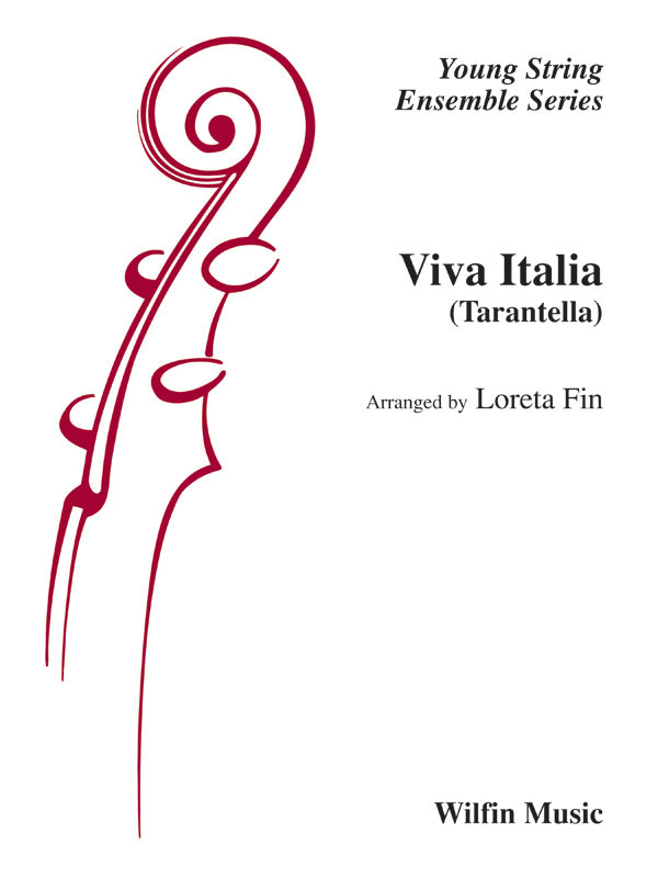 Viva Italia (Tarentella): 2nd Violin Sheet Music Preview