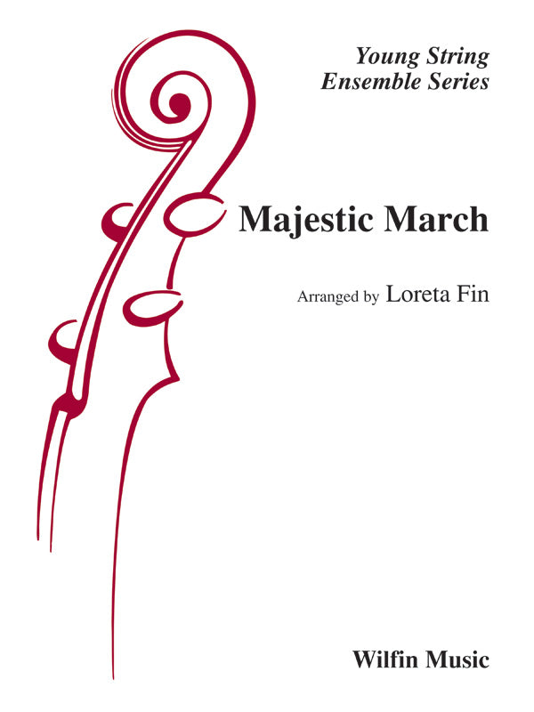Majestic March: 2nd Violin Sheet Music Preview