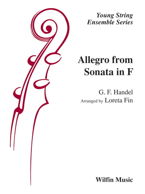 Allegro from Sonata in F Sheet Music Preview