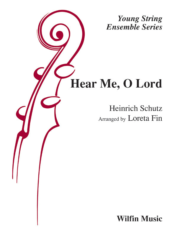 Hear Me O Lord: 2nd Violin Sheet Music Preview