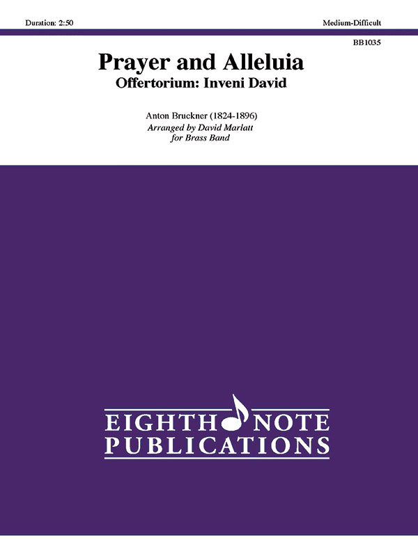 Prayer and Alleluia Offertorium: Inveni David Cover Image