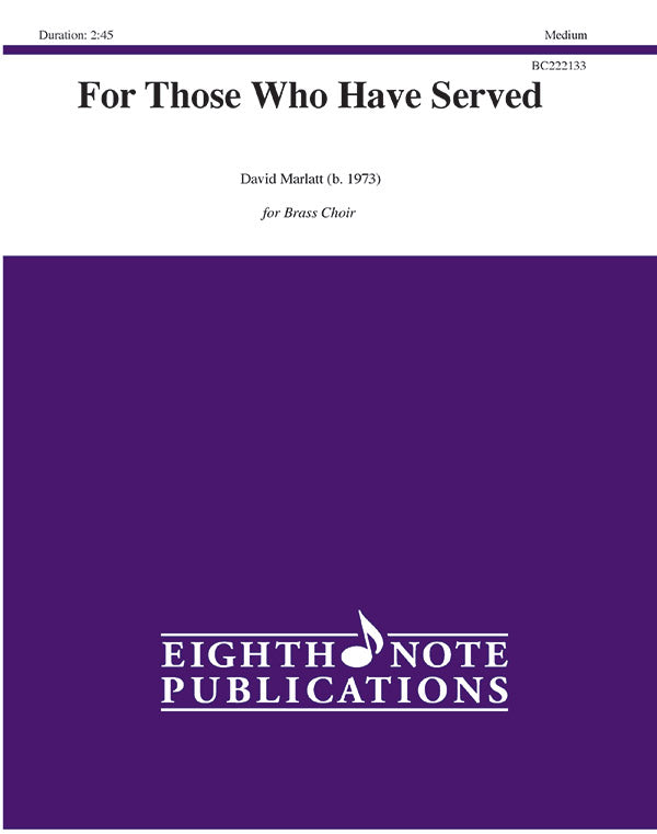 For Those Who Have Served Cover Image