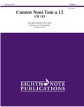 Canzon Noni Toni a 12 Cover Image