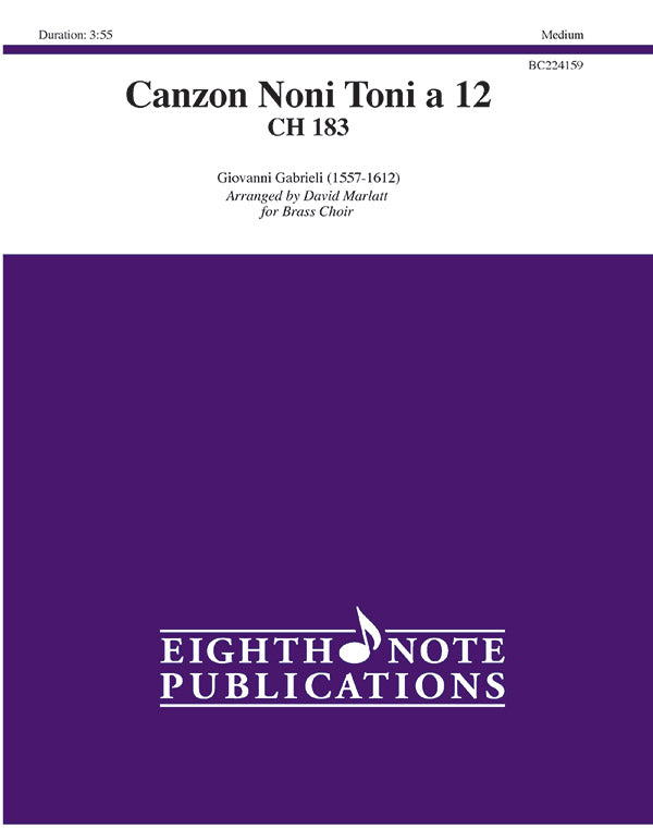 Canzon Noni Toni a 12 Cover Image