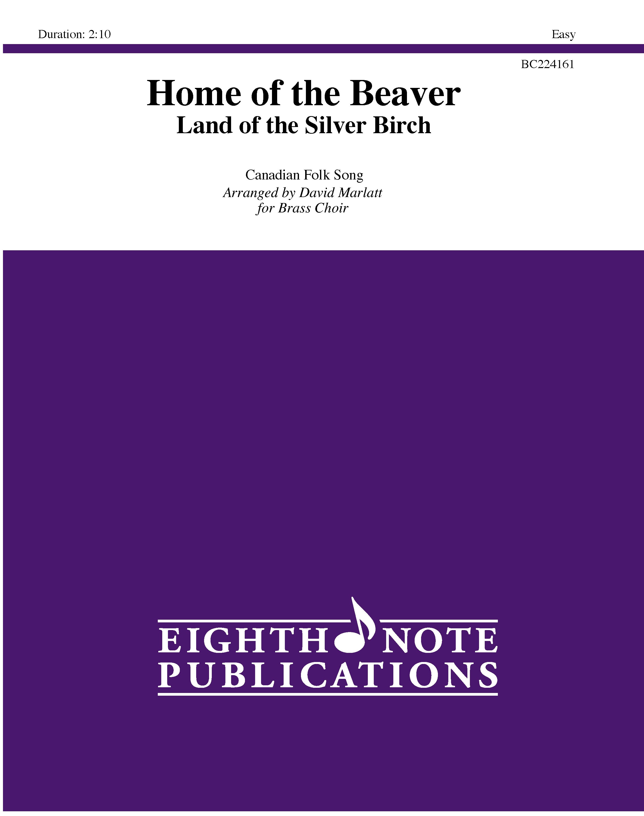 Home of the Beaver - Land of the Silver Birch Cover Image