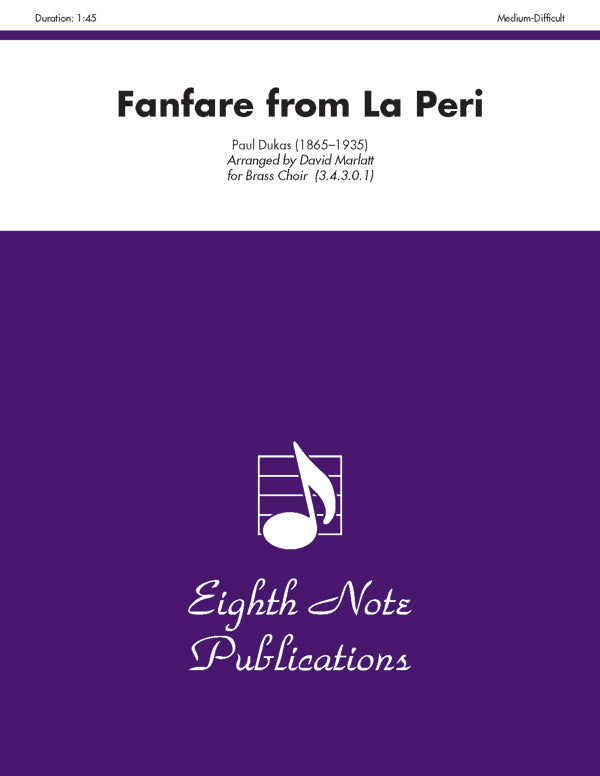 Fanfare (from <i>La Peri</i>) Cover Image