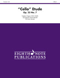 "Cello" Etude, Opus 25, No. 7 Cover Image